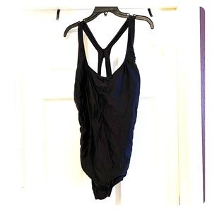 Racerback Speedo swimsuit